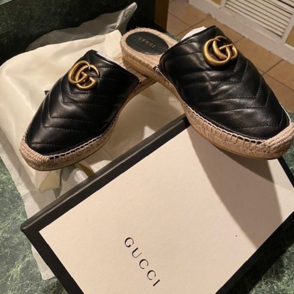 Gucci Slip on Mule 39 1/2 (9 1/2)